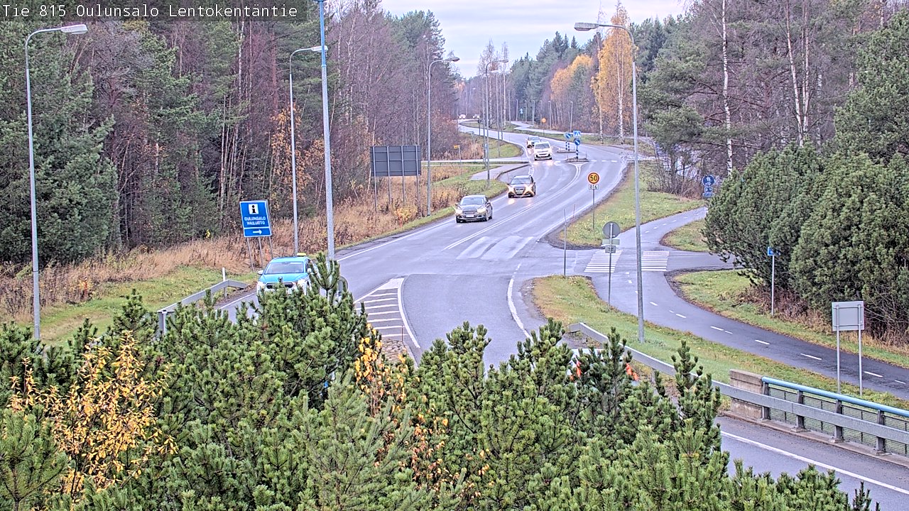 Kelikamerat Kuva Tie 816 Oulunsalo, Lentokentäntie, Oulu, Pohjois-Pohjanmaa