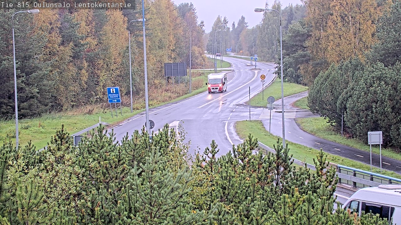 Kelikamerat Kuva Tie 816 Oulunsalo, Lentokentäntie, Oulu, Pohjois-Pohjanmaa