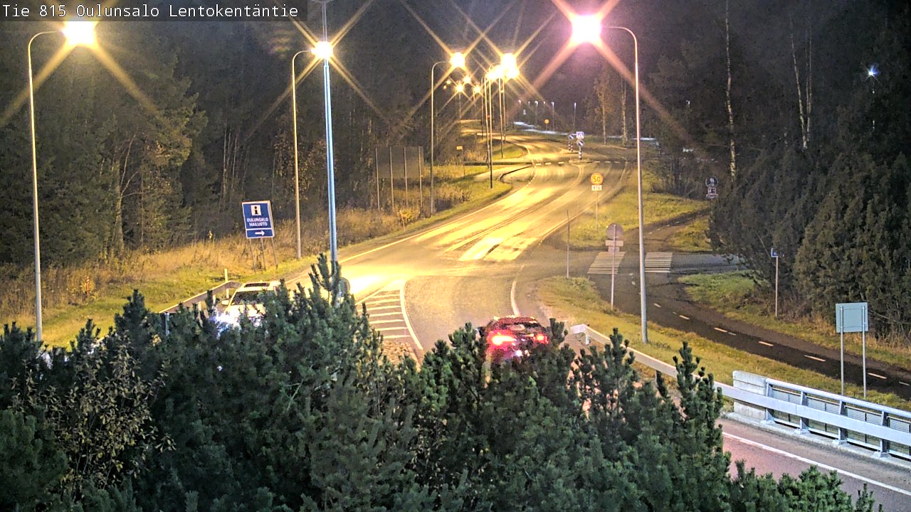 Kelikamerat Kuva Tie 816 Oulunsalo, Lentokentäntie, Oulu, Pohjois-Pohjanmaa