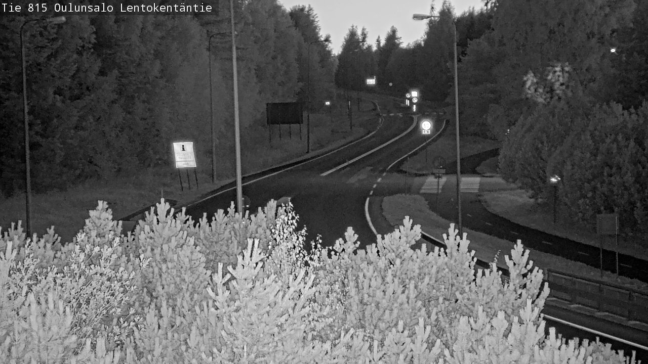 Kelikamerat Kuva Tie 816 Oulunsalo, Lentokentäntie, Oulu, Pohjois-Pohjanmaa