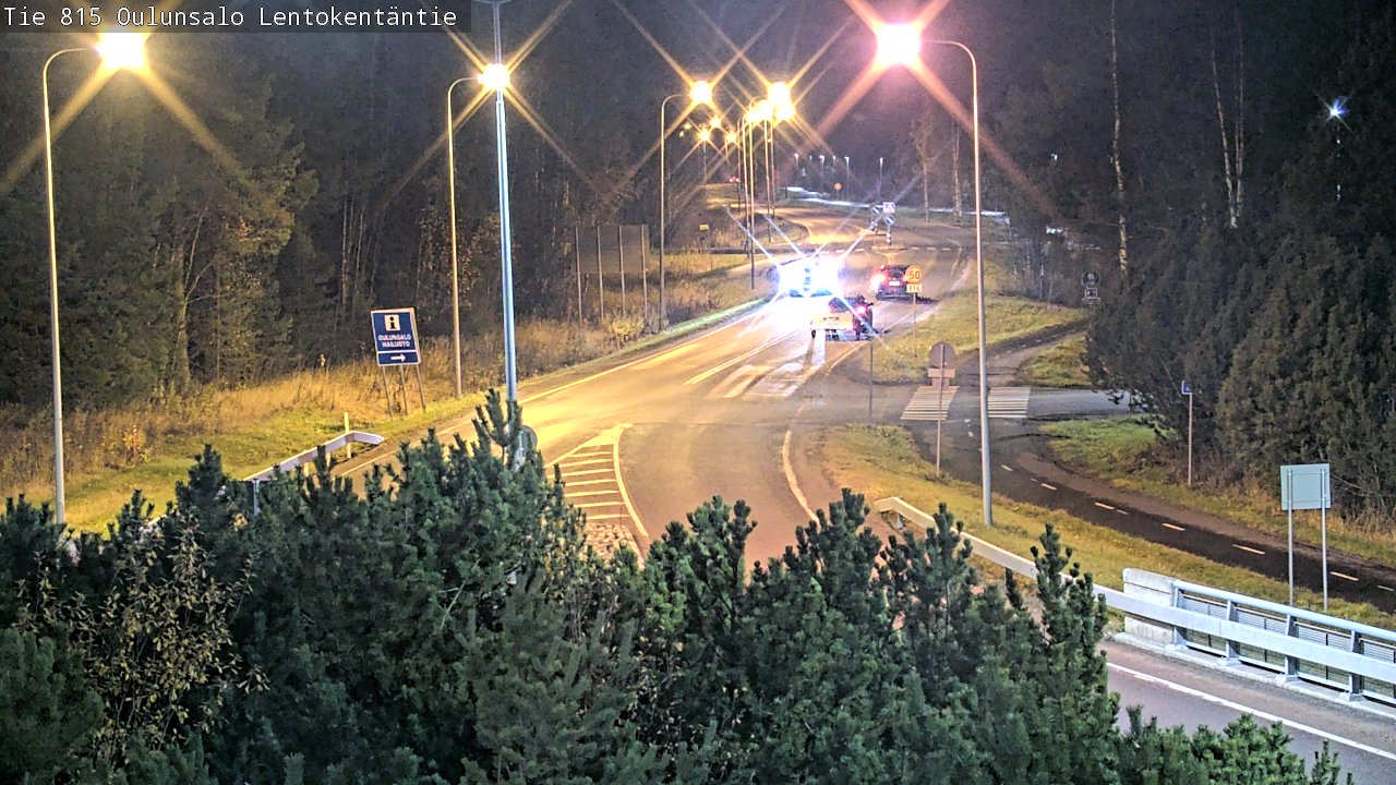 Kelikamerat Kuva Tie 816 Oulunsalo, Lentokentäntie, Oulu, Pohjois-Pohjanmaa