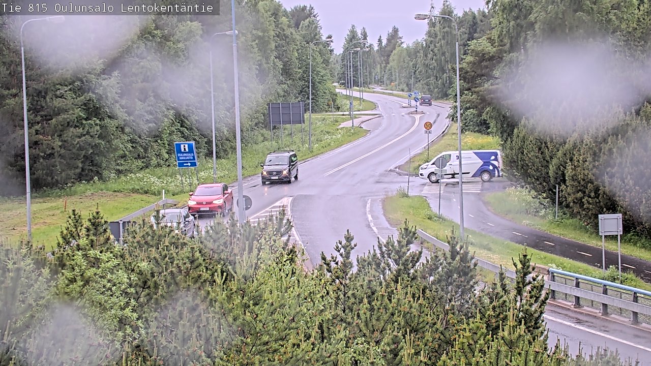 Weather Camera Image Road 816 Oulunsalo, Lentokentäntie, Oulu, Pohjois-Pohjanmaa