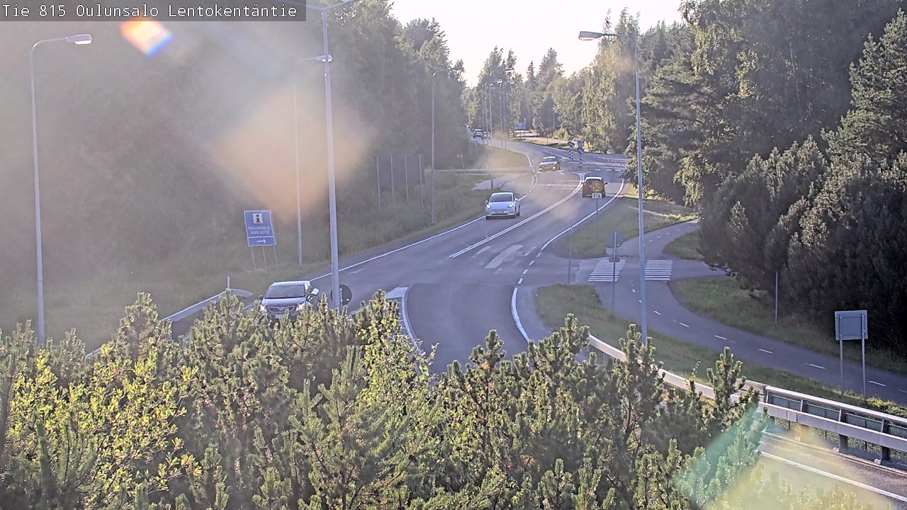 Kelikamerat Kuva Tie 816 Oulunsalo, Lentokentäntie, Oulu, Pohjois-Pohjanmaa