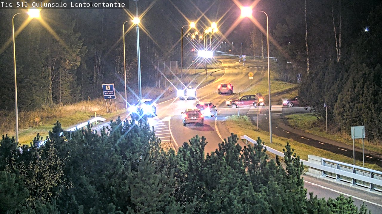 Kelikamerat Kuva Tie 816 Oulunsalo, Lentokentäntie, Oulu, Pohjois-Pohjanmaa