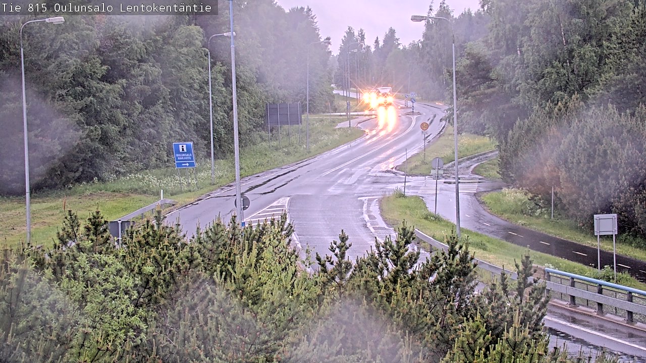 Kelikamerat Kuva Tie 816 Oulunsalo, Lentokentäntie, Oulu, Pohjois-Pohjanmaa