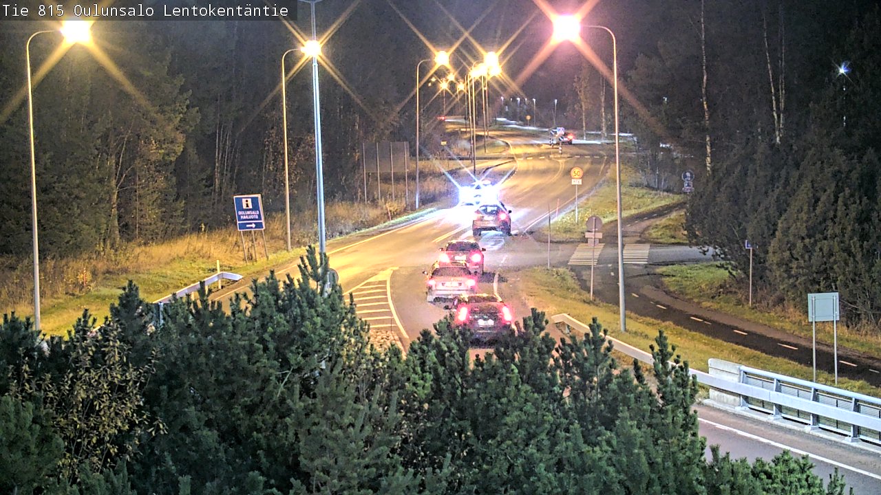 Kelikamerat Kuva Tie 816 Oulunsalo, Lentokentäntie, Oulu, Pohjois-Pohjanmaa