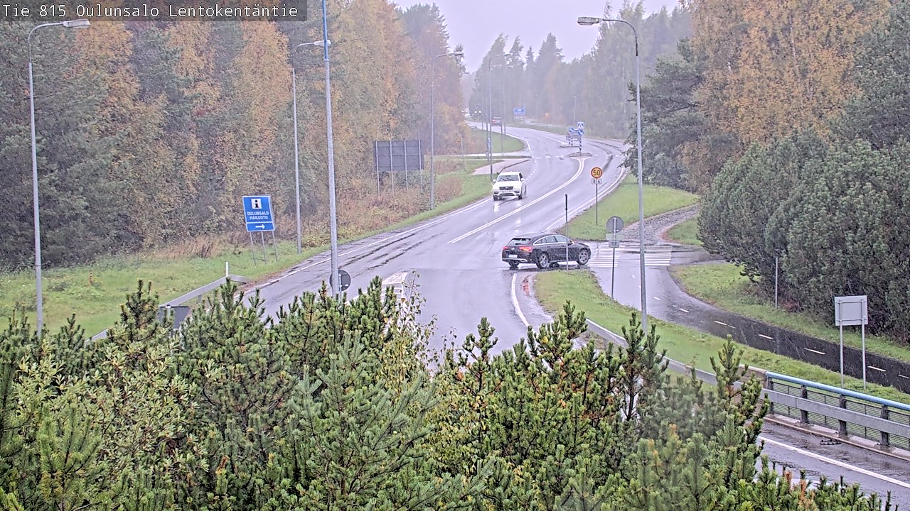Kelikamerat Kuva Tie 816 Oulunsalo, Lentokentäntie, Oulu, Pohjois-Pohjanmaa