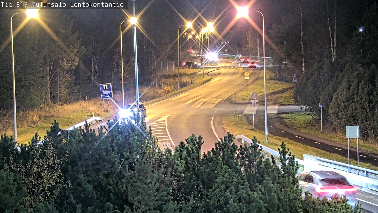 Kelikamerat Kuva Tie 816 Oulunsalo, Lentokentäntie, Oulu, Pohjois-Pohjanmaa