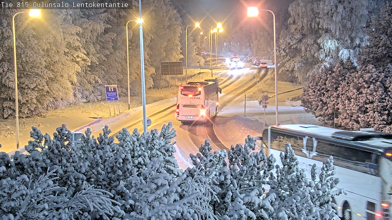 Kelikamerat Kuva Tie 816 Oulunsalo, Lentokentäntie, Oulu, Pohjois-Pohjanmaa