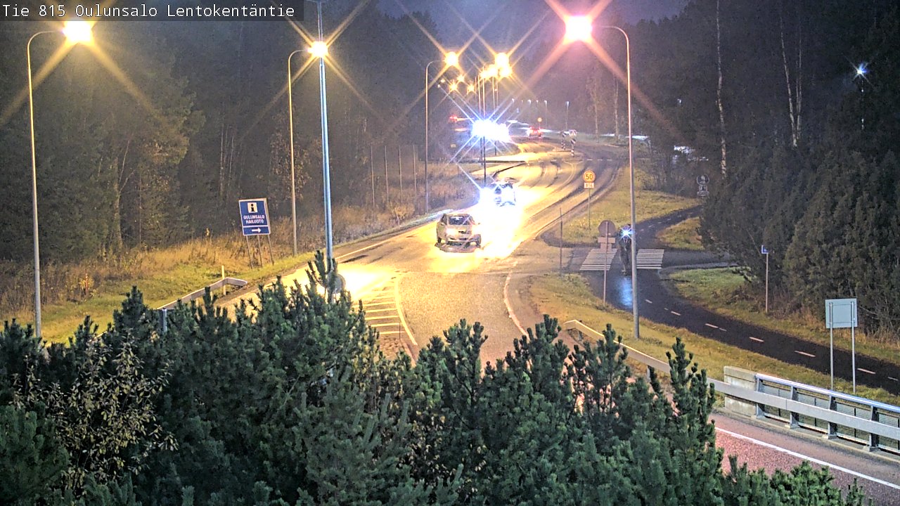 Kelikamerat Kuva Tie 816 Oulunsalo, Lentokentäntie, Oulu, Pohjois-Pohjanmaa