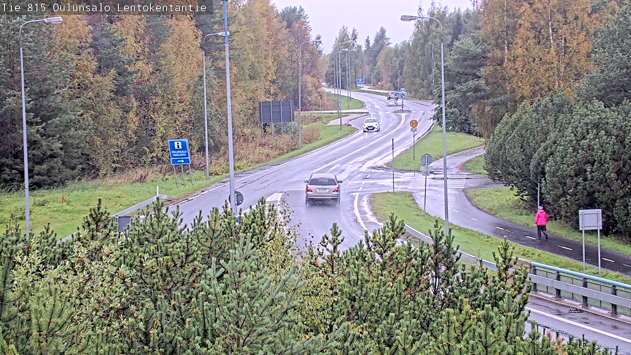 Kelikamerat Kuva Tie 816 Oulunsalo, Lentokentäntie, Oulu, Pohjois-Pohjanmaa