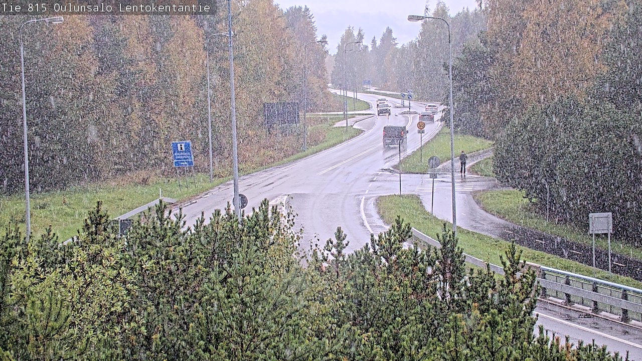 Kelikamerat Kuva Tie 816 Oulunsalo, Lentokentäntie, Oulu, Pohjois-Pohjanmaa
