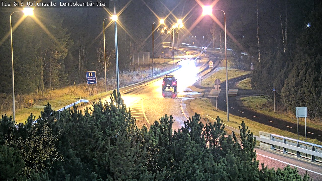 Kelikamerat Kuva Tie 816 Oulunsalo, Lentokentäntie, Oulu, Pohjois-Pohjanmaa