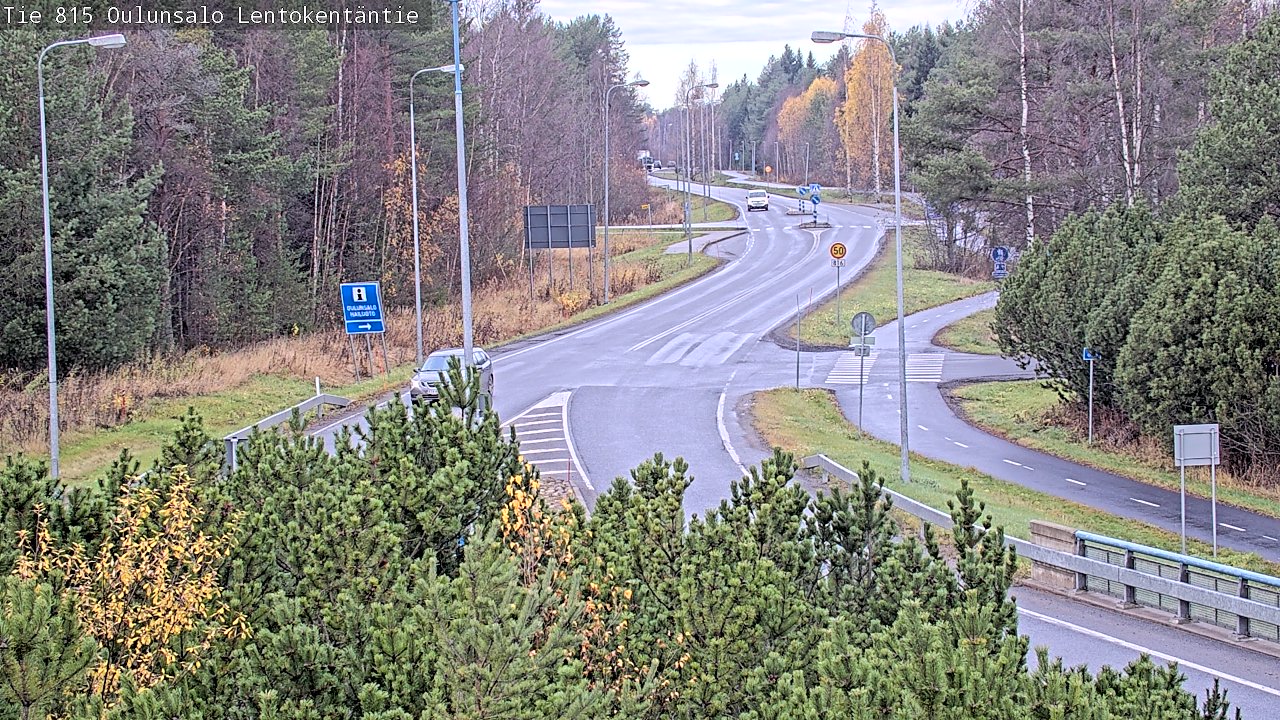 Kelikamerat Kuva Tie 816 Oulunsalo, Lentokentäntie, Oulu, Pohjois-Pohjanmaa