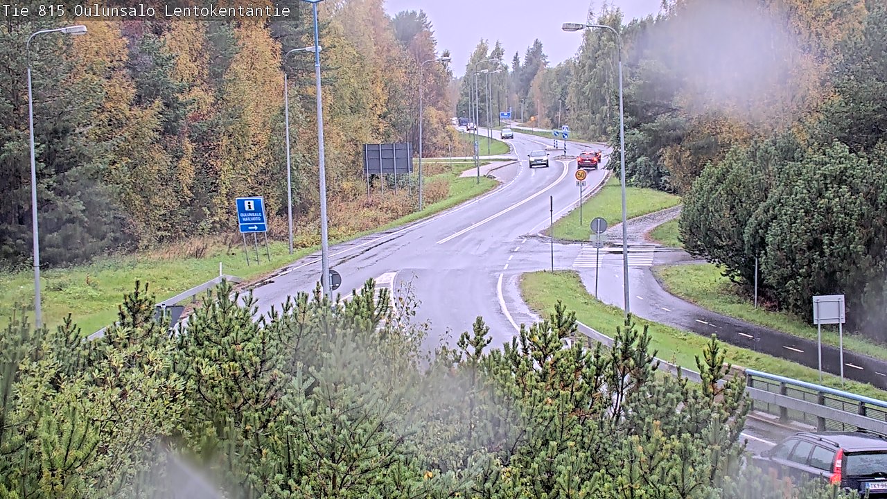 Kelikamerat Kuva Tie 816 Oulunsalo, Lentokentäntie, Oulu, Pohjois-Pohjanmaa