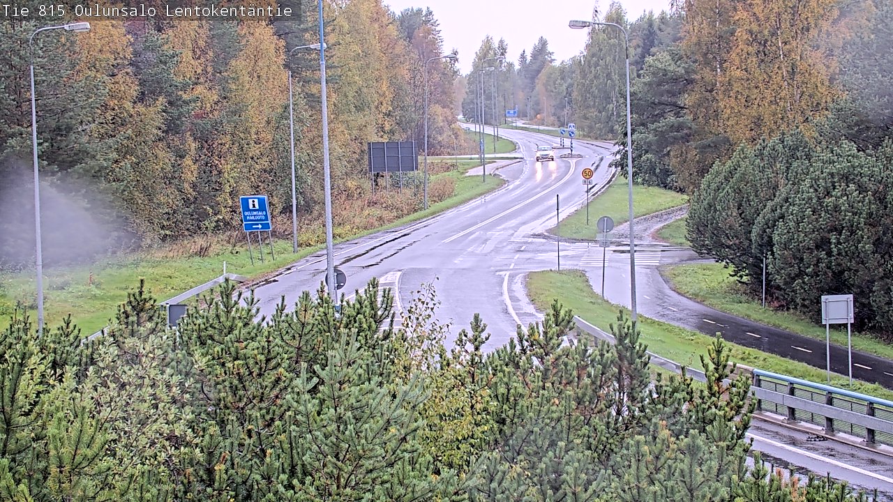 Kelikamerat Kuva Tie 816 Oulunsalo, Lentokentäntie, Oulu, Pohjois-Pohjanmaa