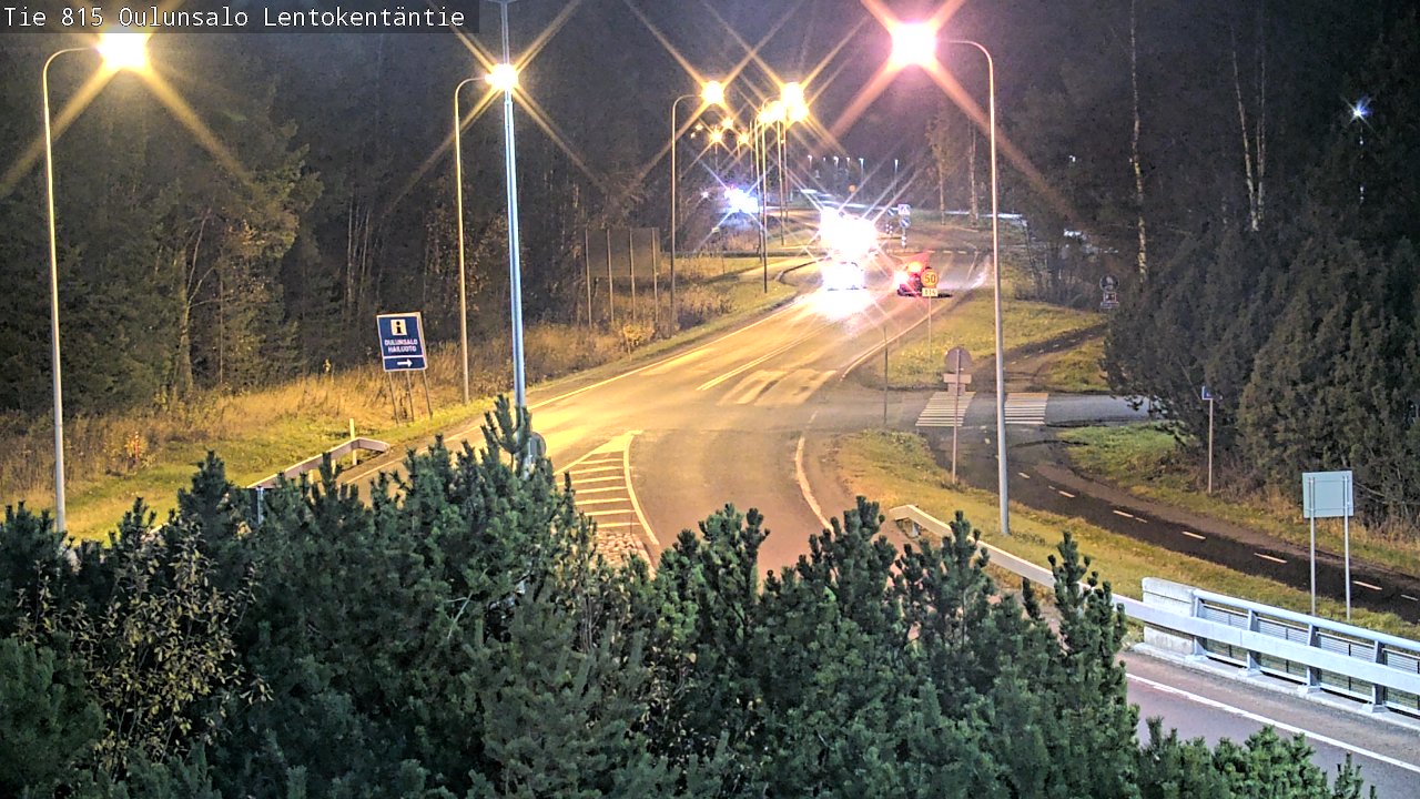 Kelikamerat Kuva Tie 816 Oulunsalo, Lentokentäntie, Oulu, Pohjois-Pohjanmaa