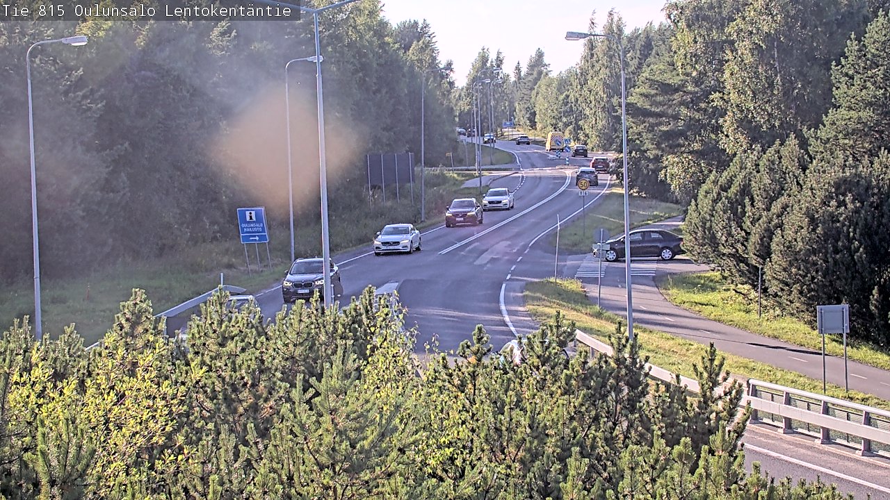 Kelikamerat Kuva Tie 816 Oulunsalo, Lentokentäntie, Oulu, Pohjois-Pohjanmaa