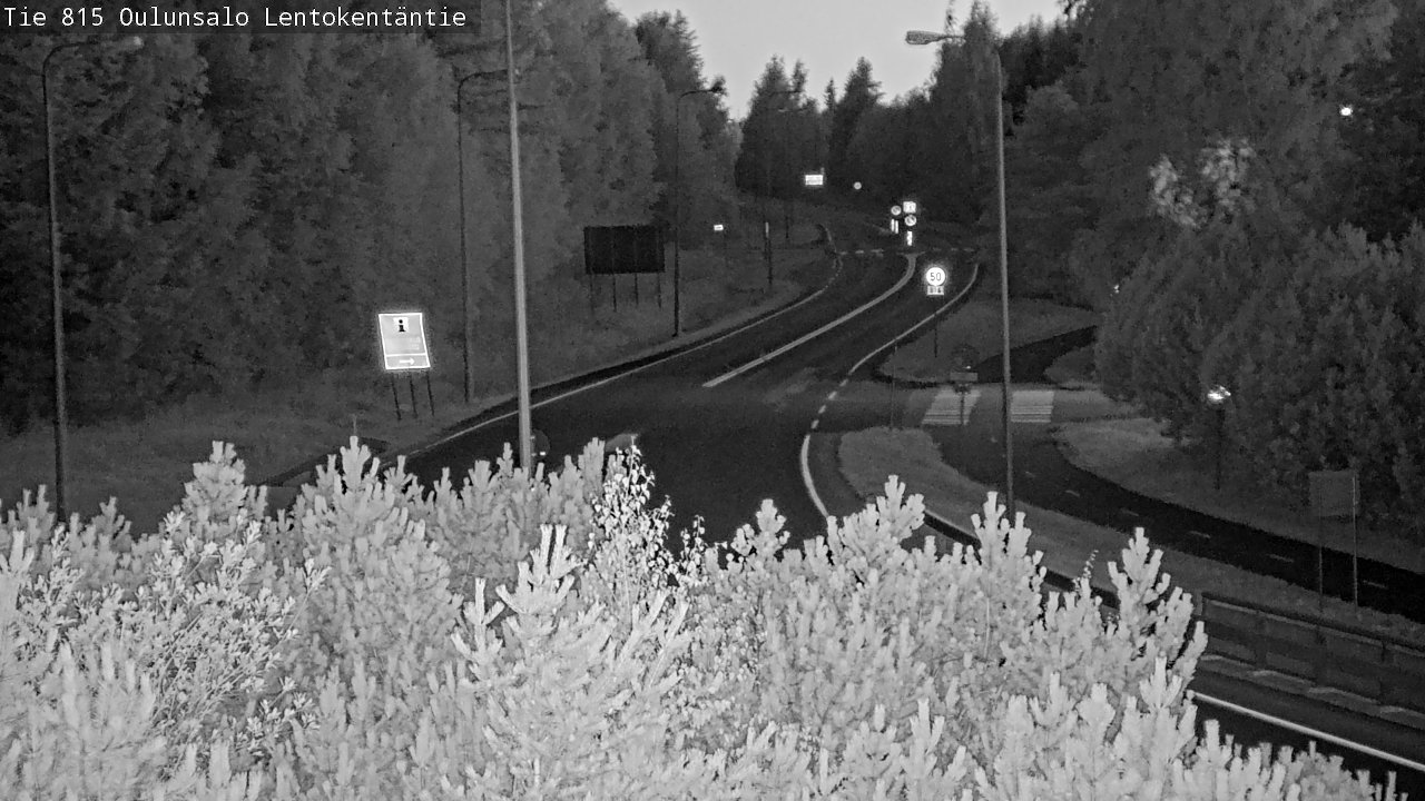 Kelikamerat Kuva Tie 816 Oulunsalo, Lentokentäntie, Oulu, Pohjois-Pohjanmaa