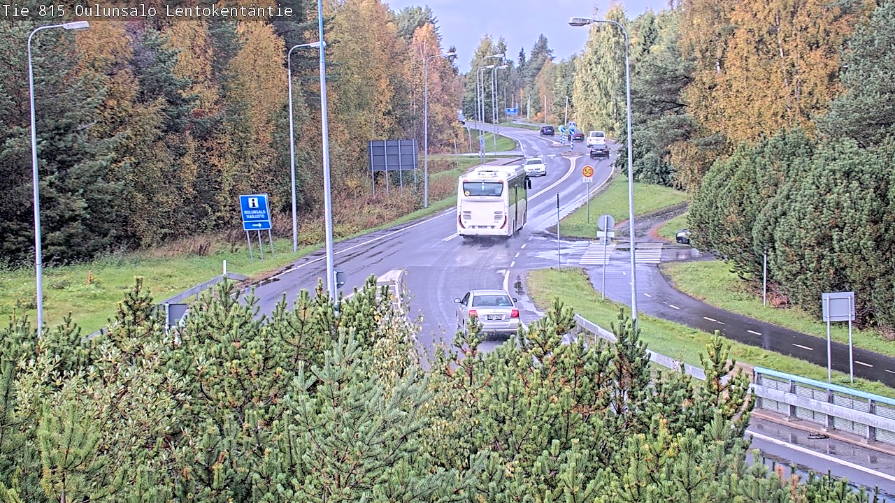 Kelikamerat Kuva Tie 816 Oulunsalo, Lentokentäntie, Oulu, Pohjois-Pohjanmaa