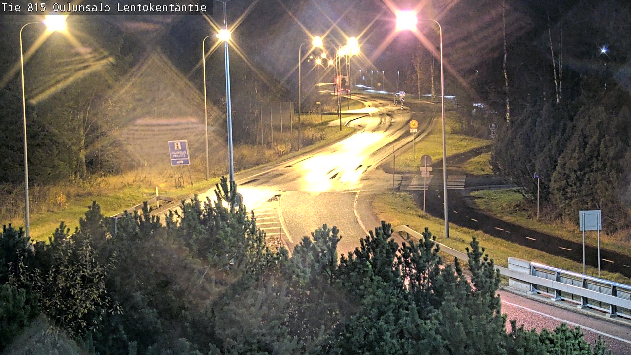 Kelikamerat Kuva Tie 816 Oulunsalo, Lentokentäntie, Oulu, Pohjois-Pohjanmaa