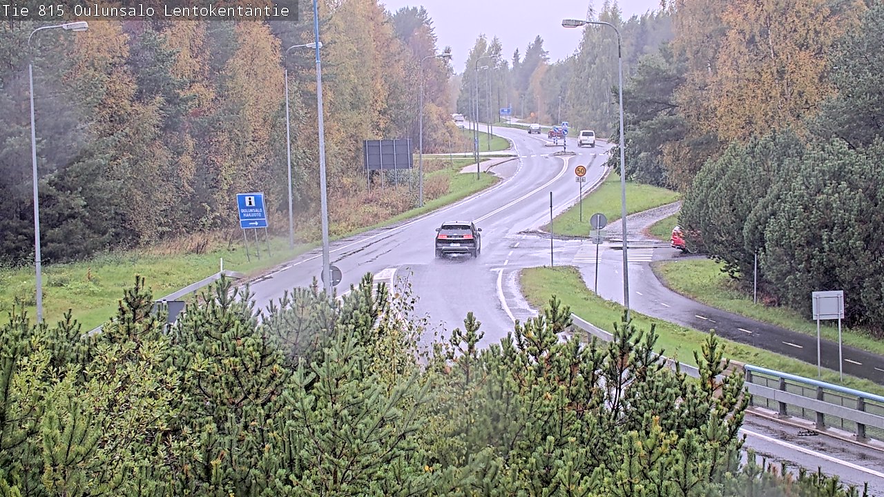 Kelikamerat Kuva Tie 816 Oulunsalo, Lentokentäntie, Oulu, Pohjois-Pohjanmaa