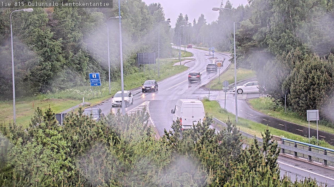Kelikamerat Kuva Tie 816 Oulunsalo, Lentokentäntie, Oulu, Pohjois-Pohjanmaa