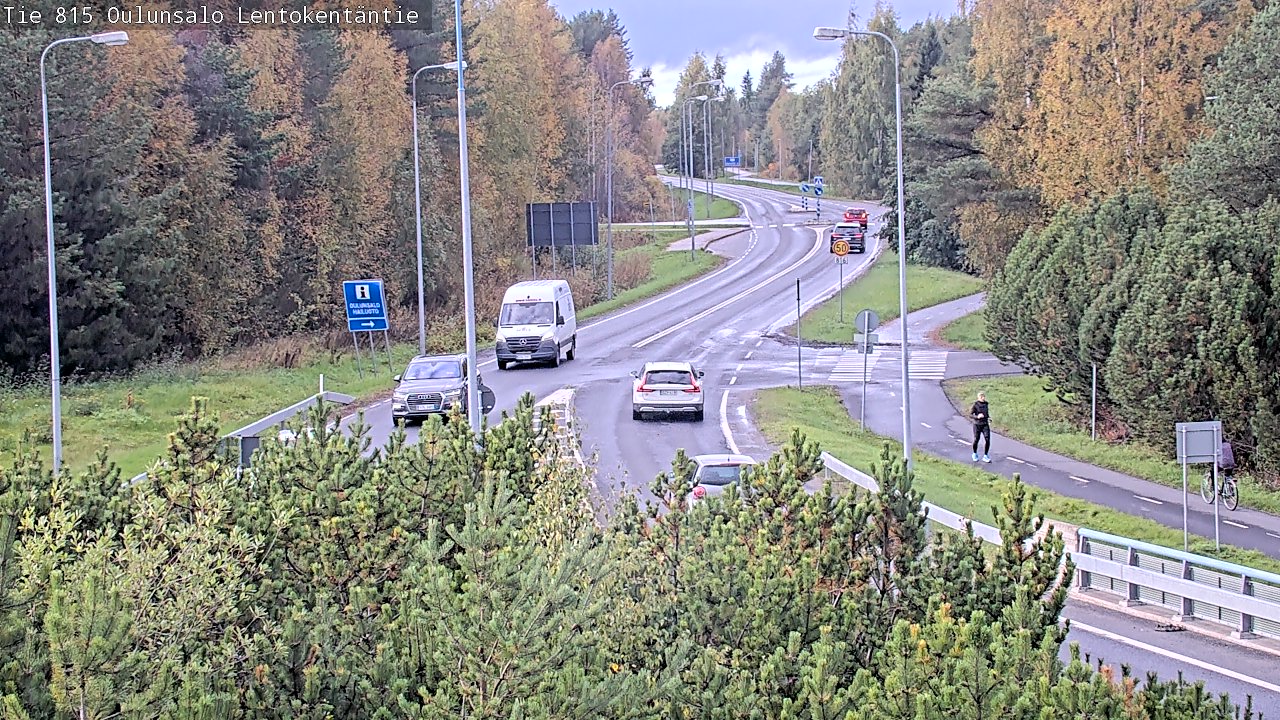 Kelikamerat Kuva Tie 816 Oulunsalo, Lentokentäntie, Oulu, Pohjois-Pohjanmaa