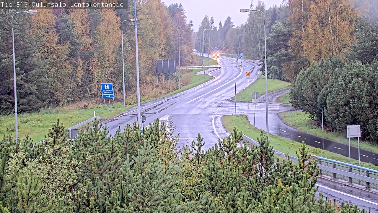 Kelikamerat Kuva Tie 816 Oulunsalo, Lentokentäntie, Oulu, Pohjois-Pohjanmaa