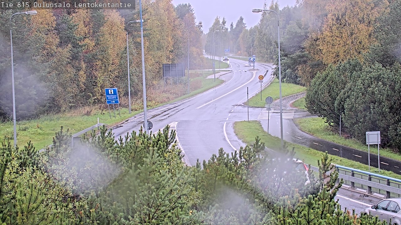 Kelikamerat Kuva Tie 816 Oulunsalo, Lentokentäntie, Oulu, Pohjois-Pohjanmaa