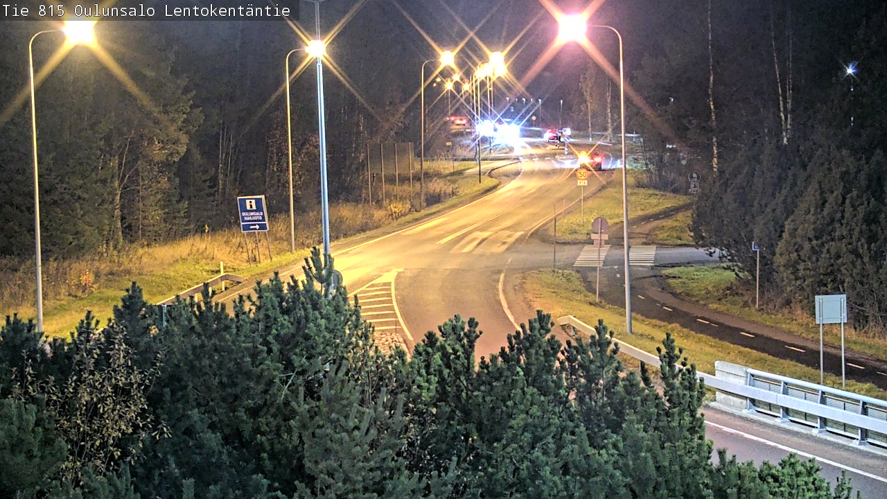 Kelikamerat Kuva Tie 816 Oulunsalo, Lentokentäntie, Oulu, Pohjois-Pohjanmaa