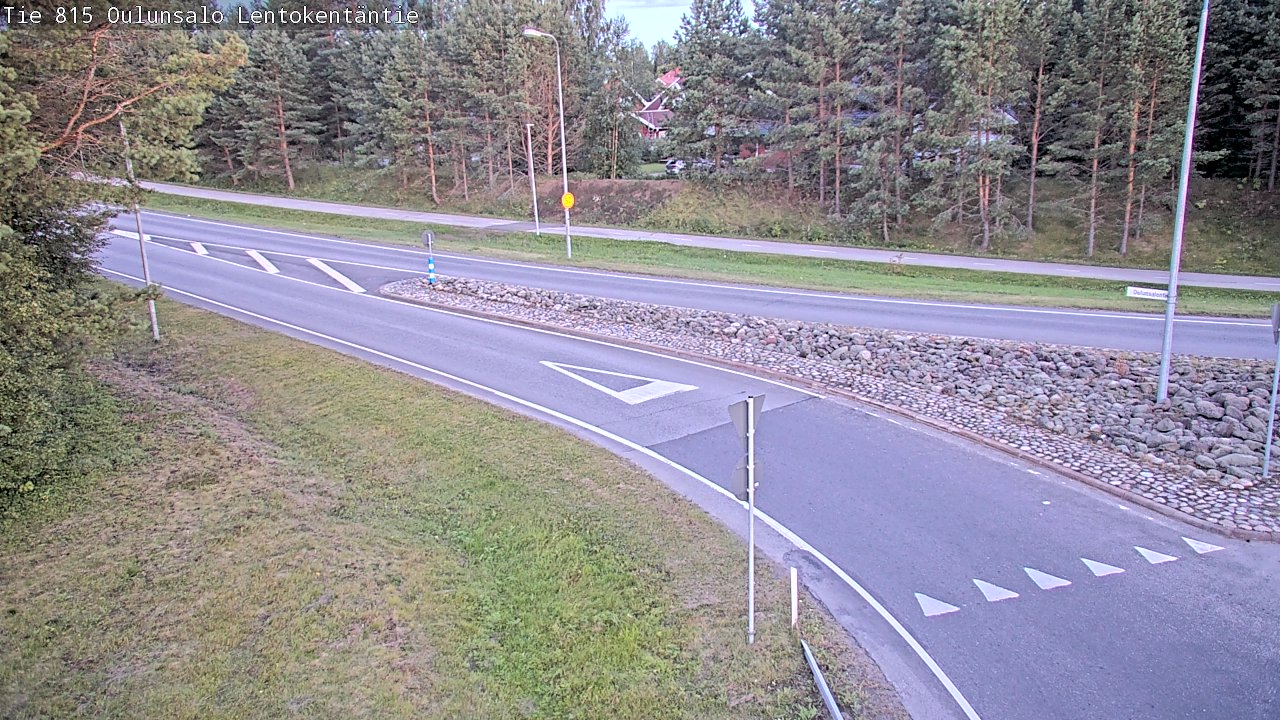 Kelikamerat Kuva Tie 816 Oulunsalo, Lentokentäntie, Oulu, Pohjois-Pohjanmaa