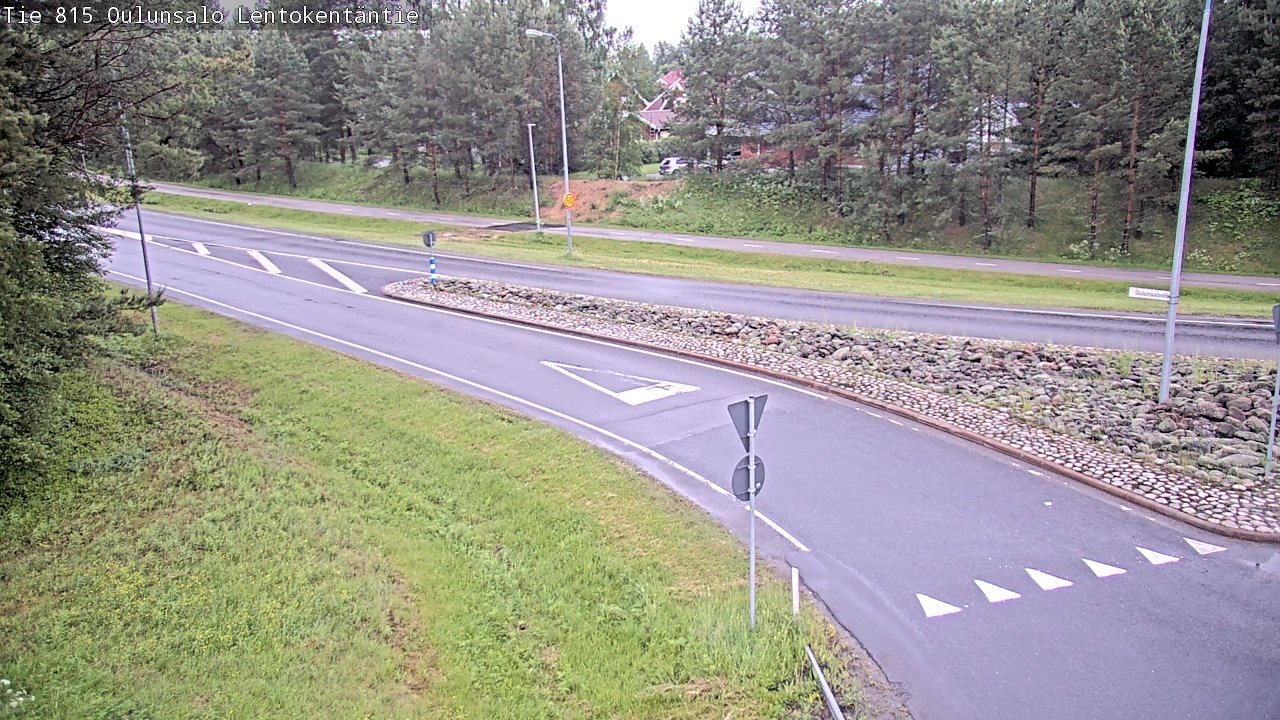 Kelikamerat Kuva Tie 816 Oulunsalo, Lentokentäntie, Oulu, Pohjois-Pohjanmaa
