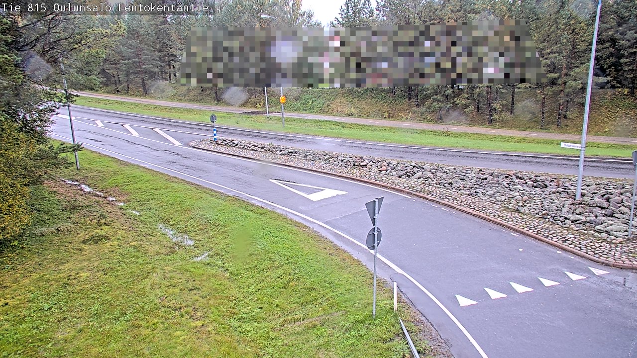 Weather Camera Image Road 816 Oulunsalo, Lentokentäntie, Oulu, Pohjois-Pohjanmaa