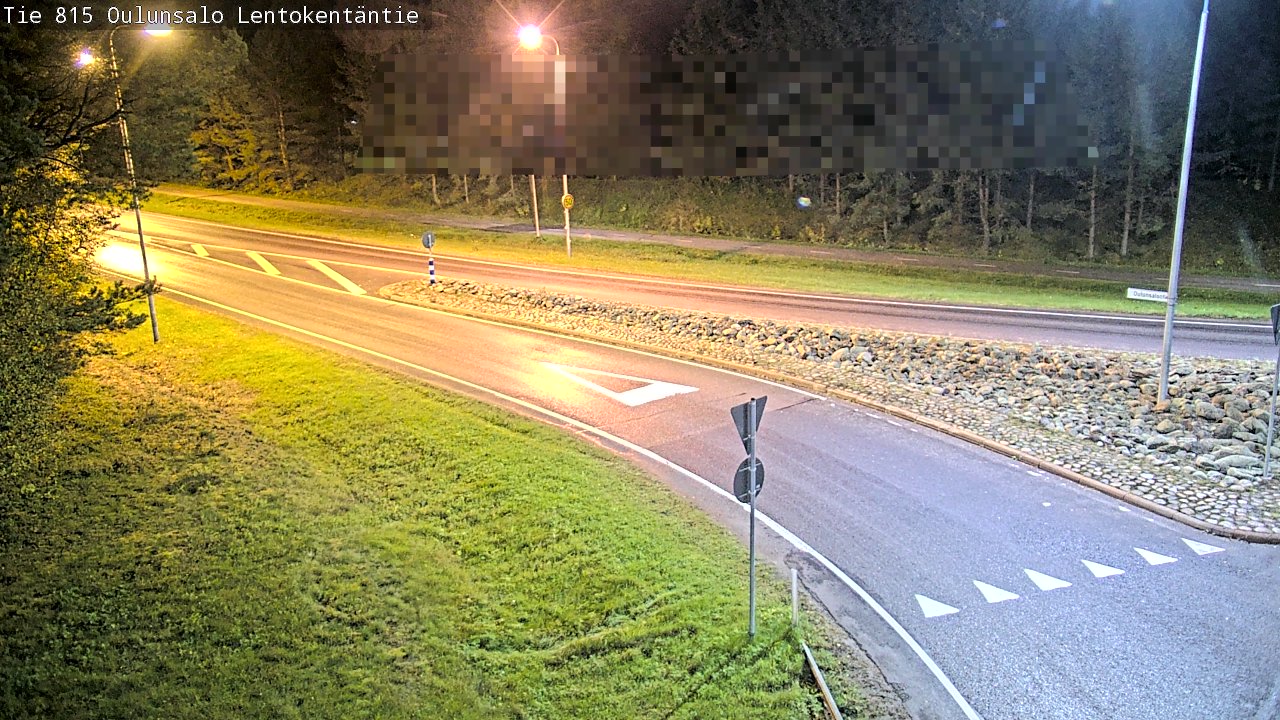 Kelikamerat Kuva Tie 816 Oulunsalo, Lentokentäntie, Oulu, Pohjois-Pohjanmaa