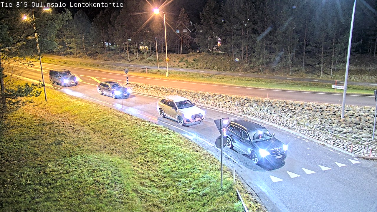 Kelikamerat Kuva Tie 816 Oulunsalo, Lentokentäntie, Oulu, Pohjois-Pohjanmaa