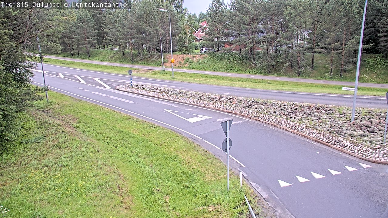 Kelikamerat Kuva Tie 816 Oulunsalo, Lentokentäntie, Oulu, Pohjois-Pohjanmaa