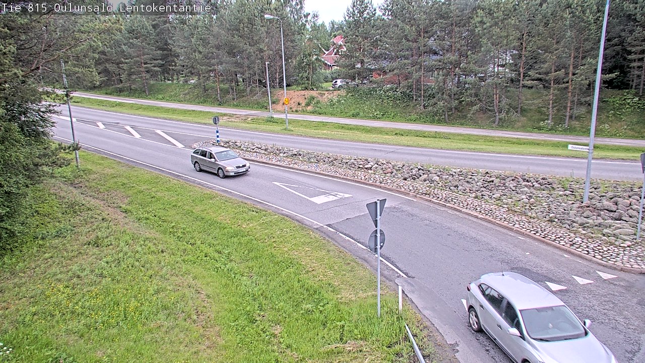 Kelikamerat Kuva Tie 816 Oulunsalo, Lentokentäntie, Oulu, Pohjois-Pohjanmaa