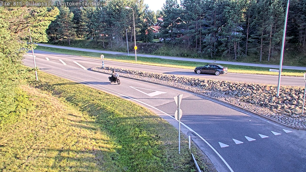 Kelikamerat Kuva Tie 816 Oulunsalo, Lentokentäntie, Oulu, Pohjois-Pohjanmaa