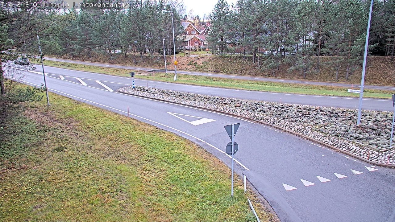 Kelikamerat Kuva Tie 816 Oulunsalo, Lentokentäntie, Oulu, Pohjois-Pohjanmaa