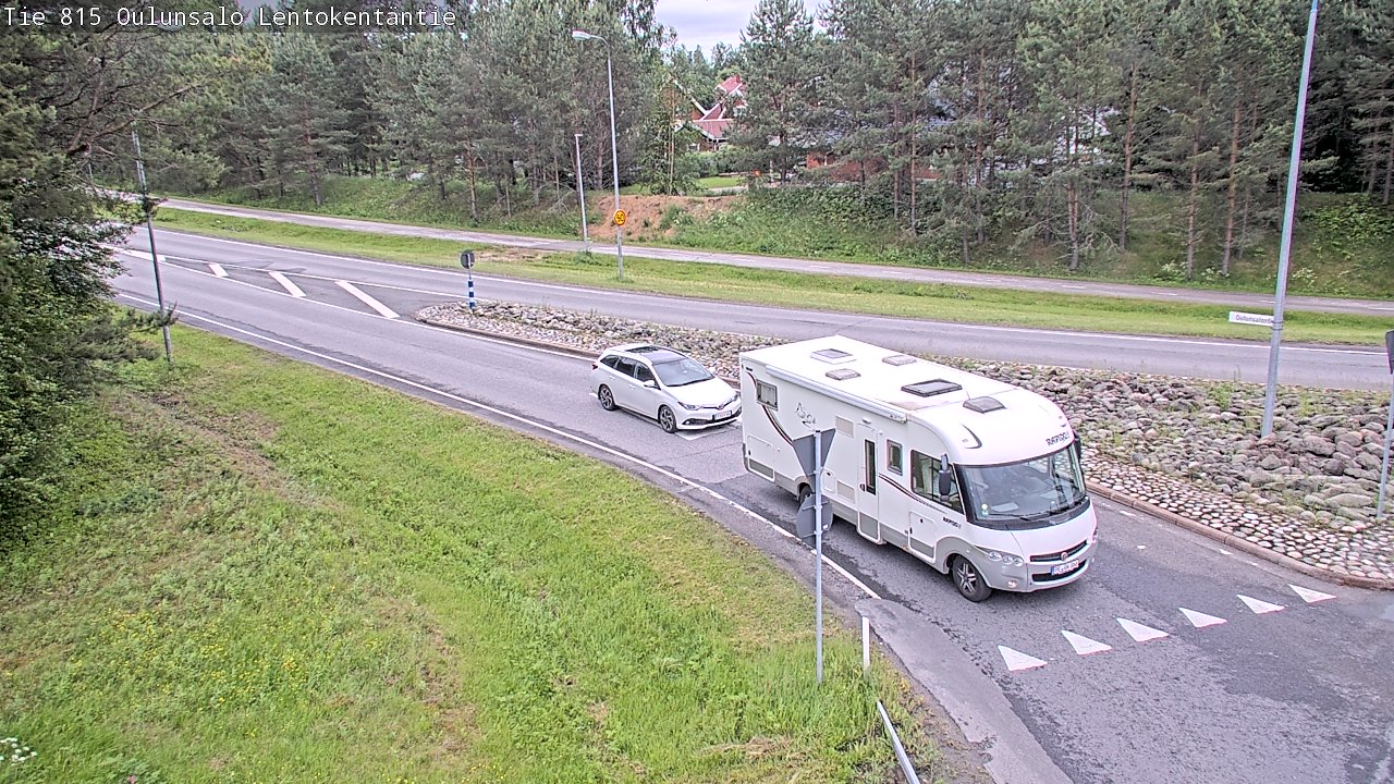 Kelikamerat Kuva Tie 816 Oulunsalo, Lentokentäntie, Oulu, Pohjois-Pohjanmaa