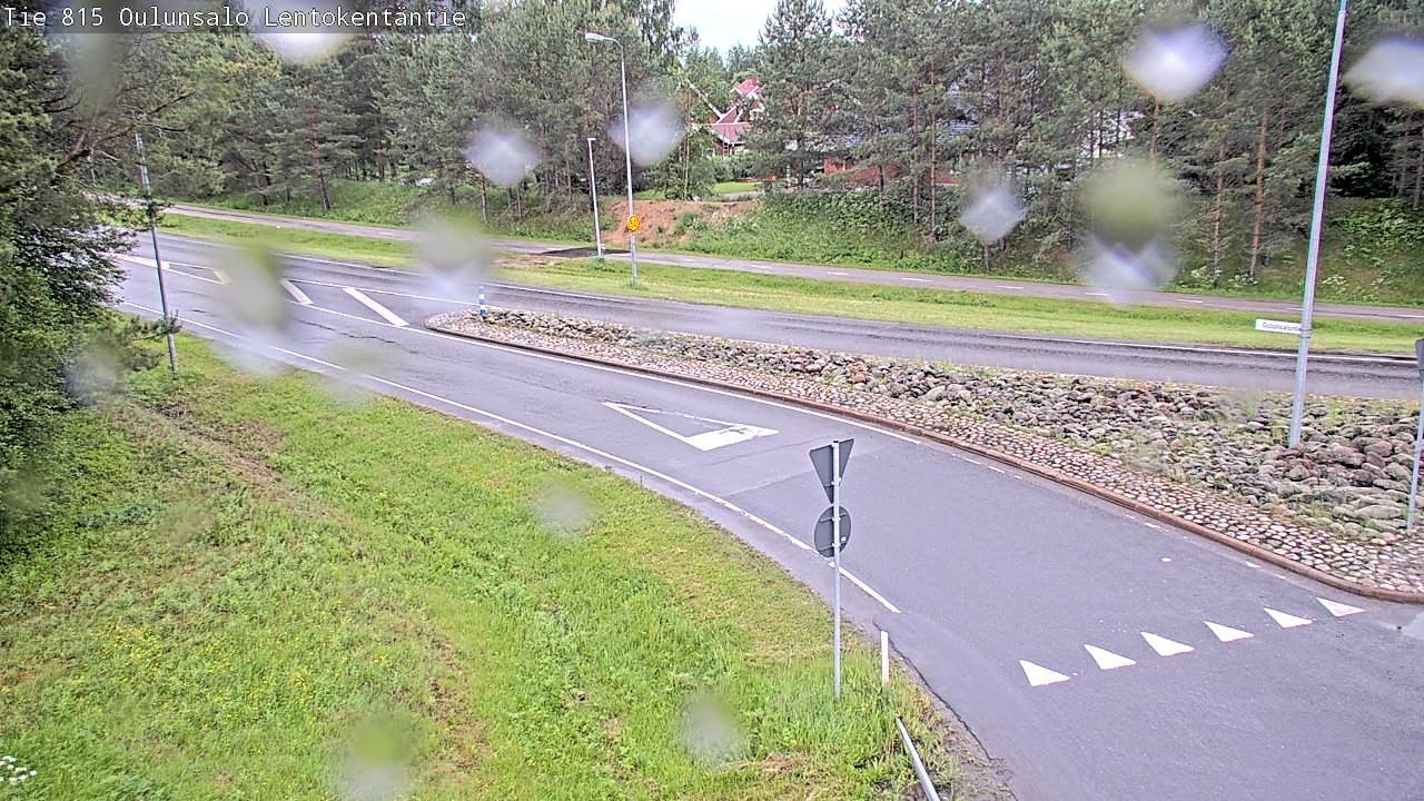 Weather Camera Image Road 816 Oulunsalo, Lentokentäntie, Oulu, Pohjois-Pohjanmaa