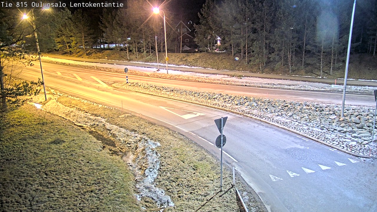 Kelikamerat Kuva Tie 816 Oulunsalo, Lentokentäntie, Oulu, Pohjois-Pohjanmaa