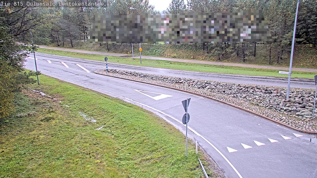Weather Camera Image Road 816 Oulunsalo, Lentokentäntie, Oulu, Pohjois-Pohjanmaa