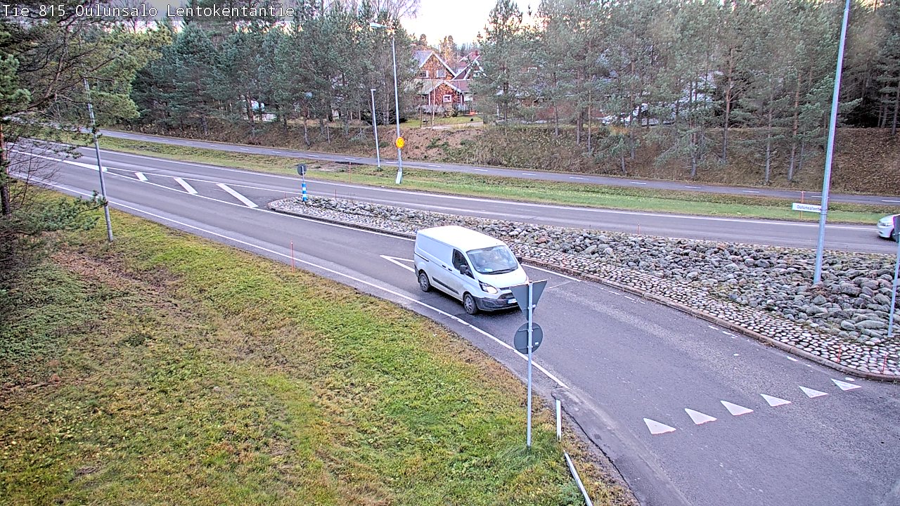 Kelikamerat Kuva Tie 816 Oulunsalo, Lentokentäntie, Oulu, Pohjois-Pohjanmaa