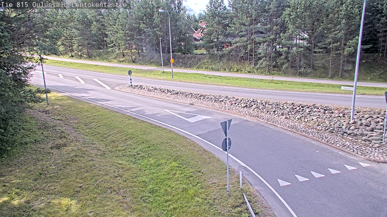 Weather Camera Image Road 816 Oulunsalo, Lentokentäntie, Oulu, Pohjois-Pohjanmaa