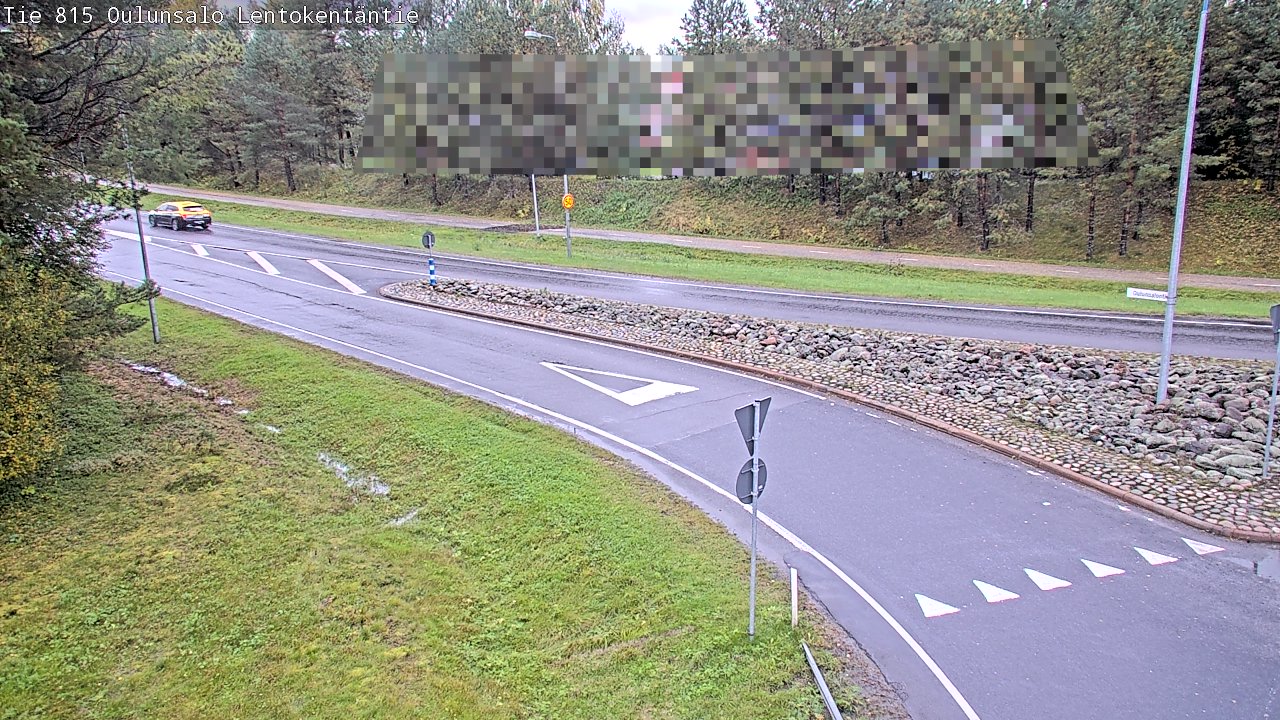 Weather Camera Image Road 816 Oulunsalo, Lentokentäntie, Oulu, Pohjois-Pohjanmaa