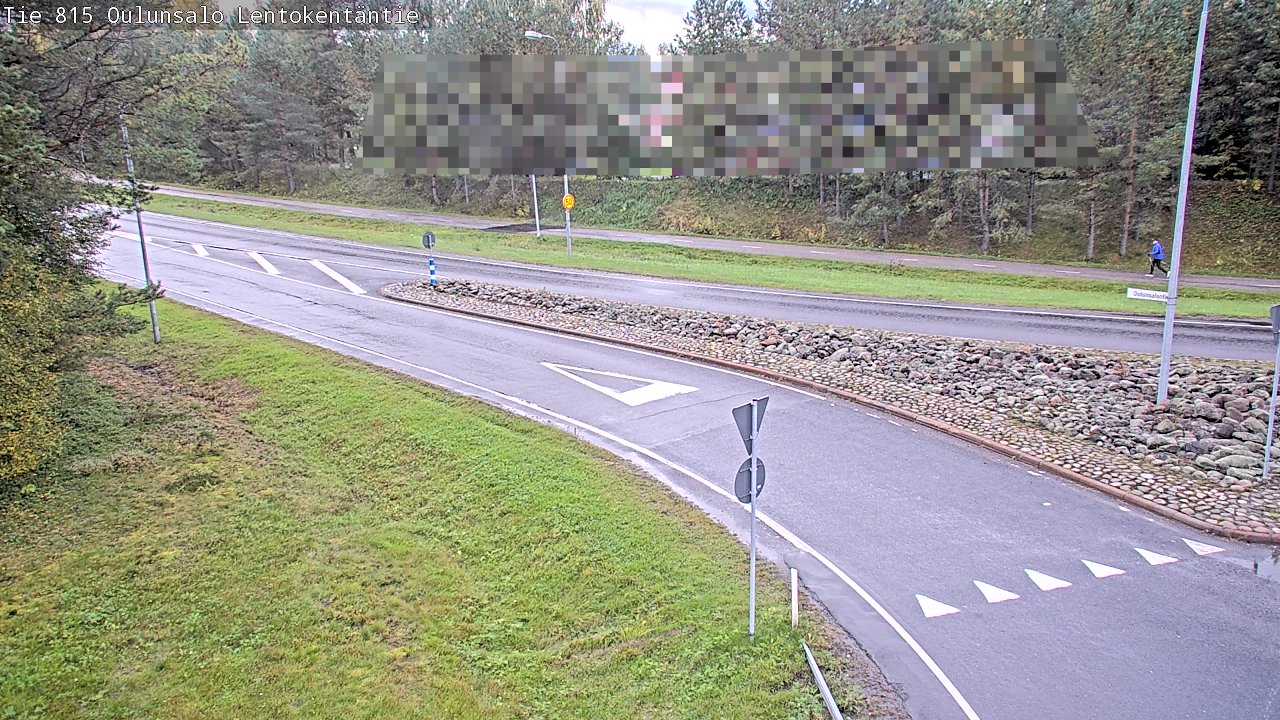 Kelikamerat Kuva Tie 816 Oulunsalo, Lentokentäntie, Oulu, Pohjois-Pohjanmaa