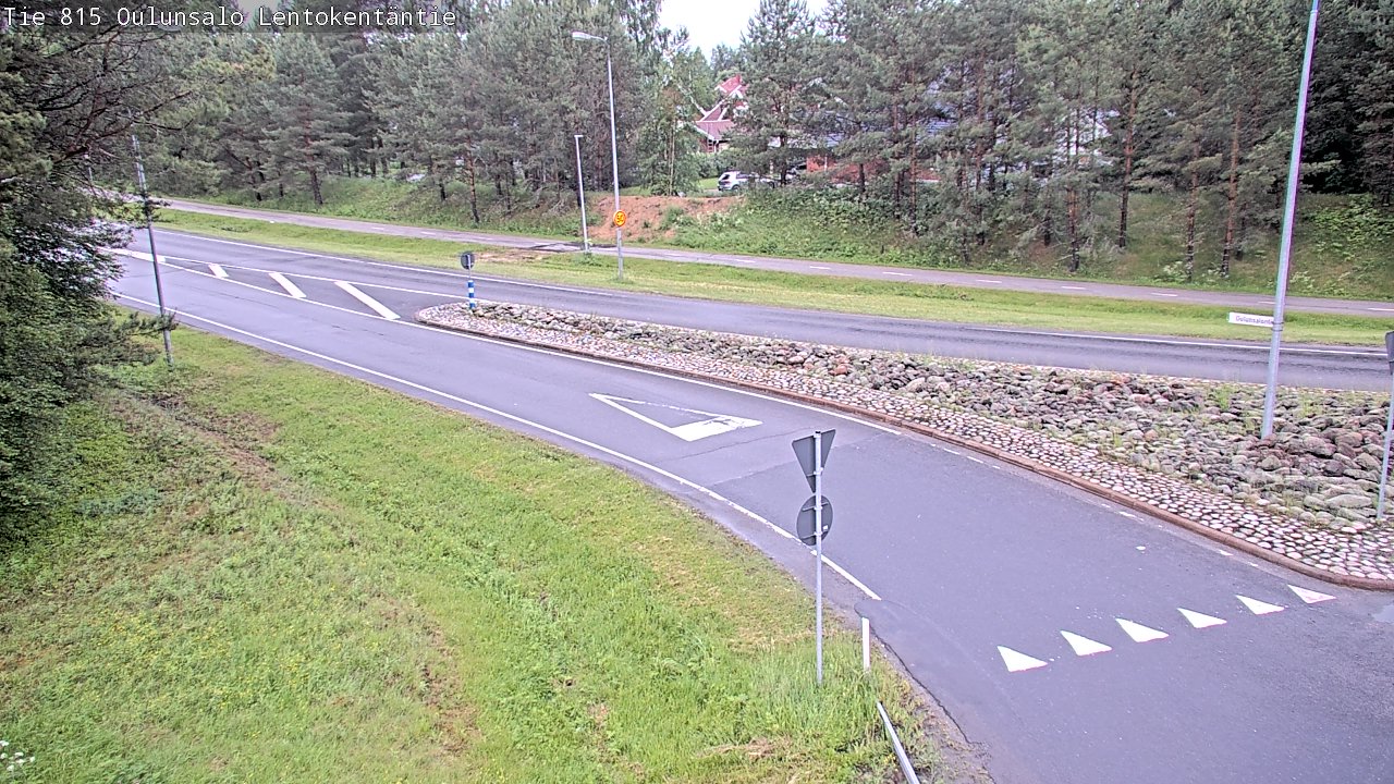 Kelikamerat Kuva Tie 816 Oulunsalo, Lentokentäntie, Oulu, Pohjois-Pohjanmaa