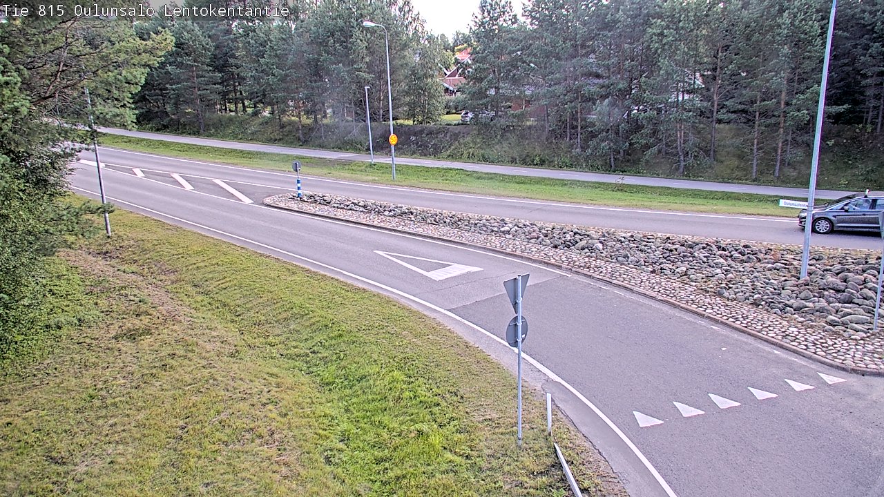 Kelikamerat Kuva Tie 816 Oulunsalo, Lentokentäntie, Oulu, Pohjois-Pohjanmaa